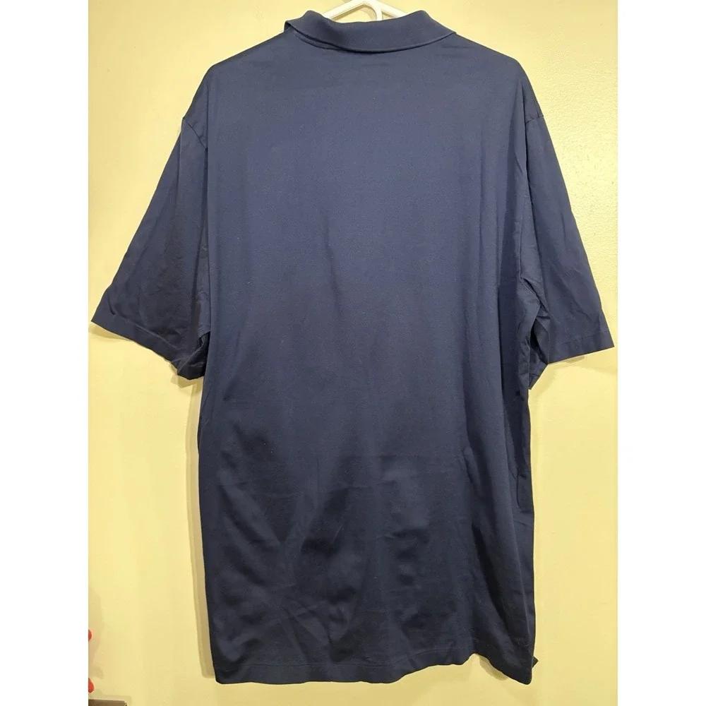 Ralph Lauren Polo Golf Navy‎ White Pony Short Sleeve Size XL 100% Cotton